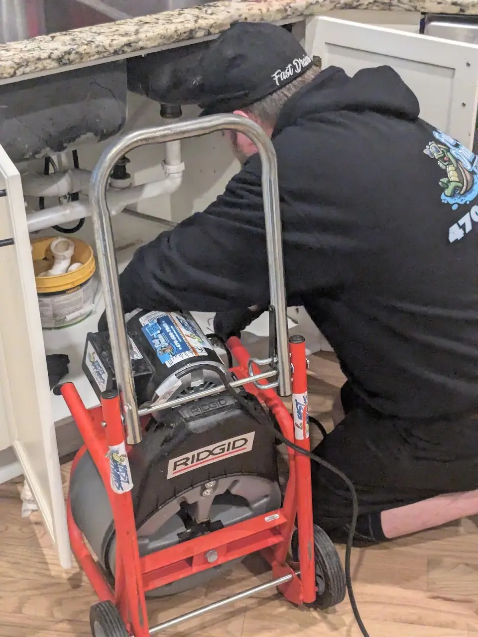 Photo from TomW's review of Fast Drains Plumbing reviews