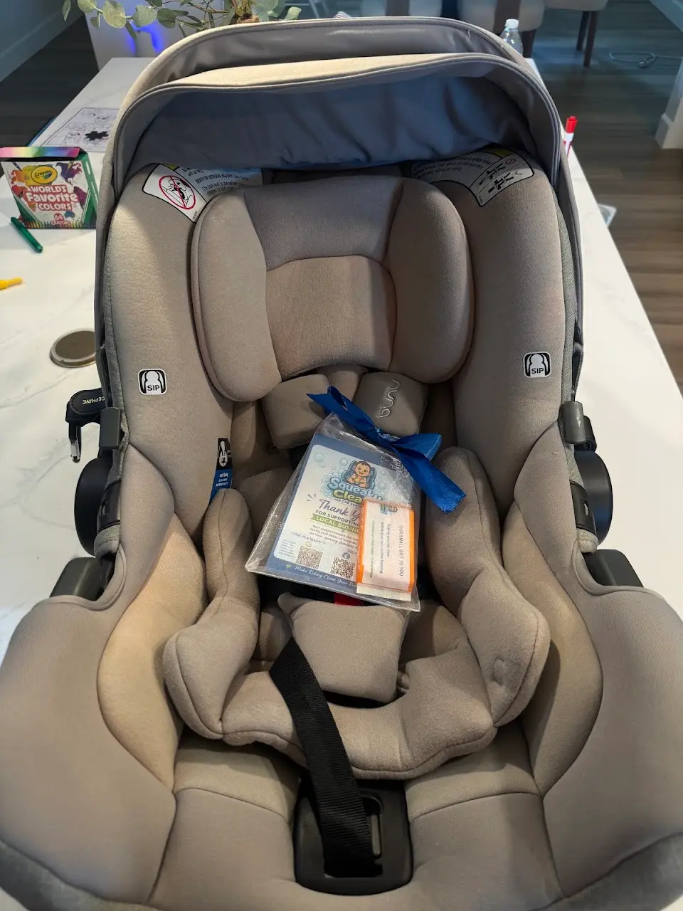 Photo from Mary R.'s review of Squeaky Clean Kid Car Seats