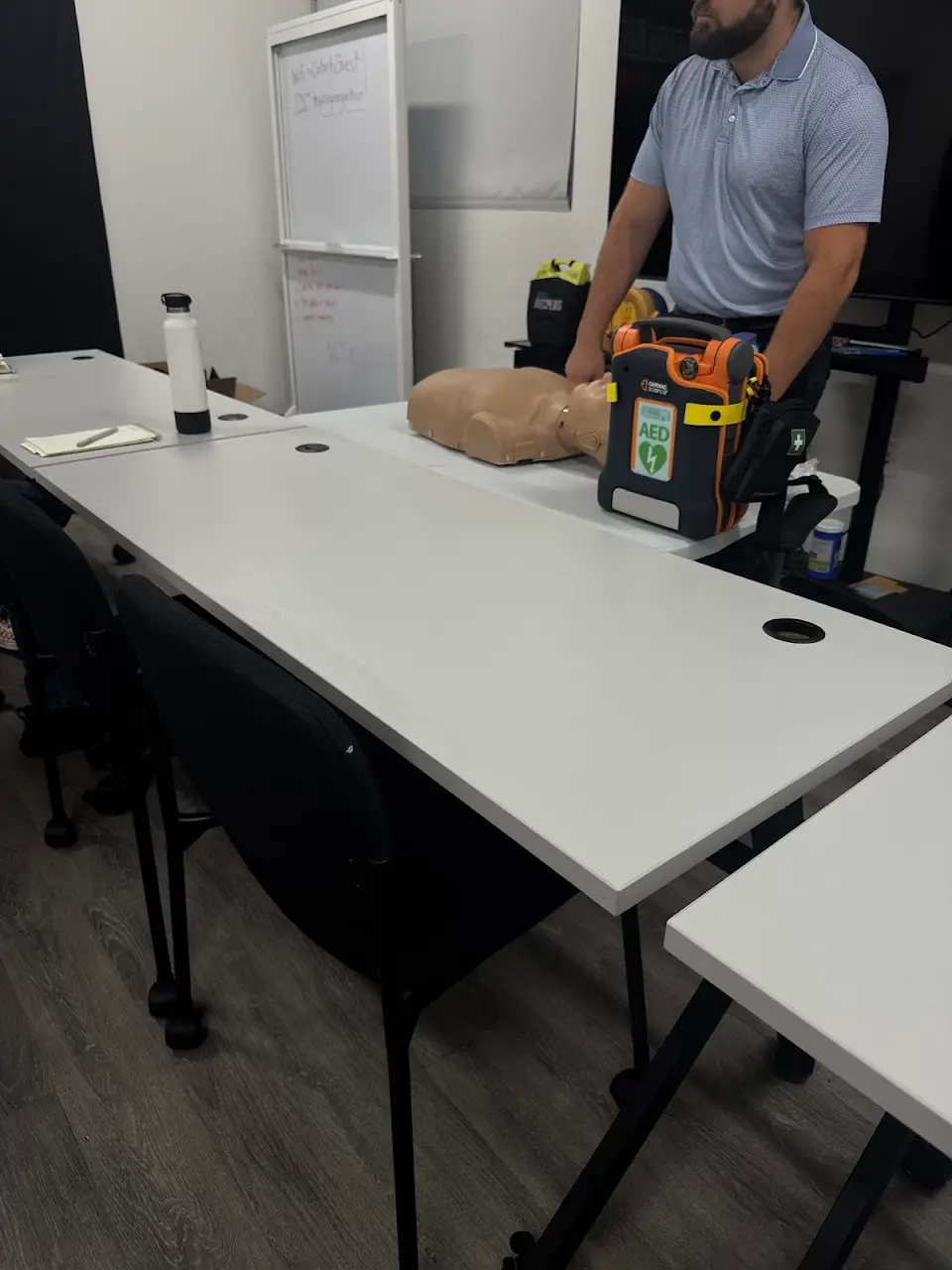 Photo from Ashley Z.'s review of Cardiac Care & Safety, Inc.