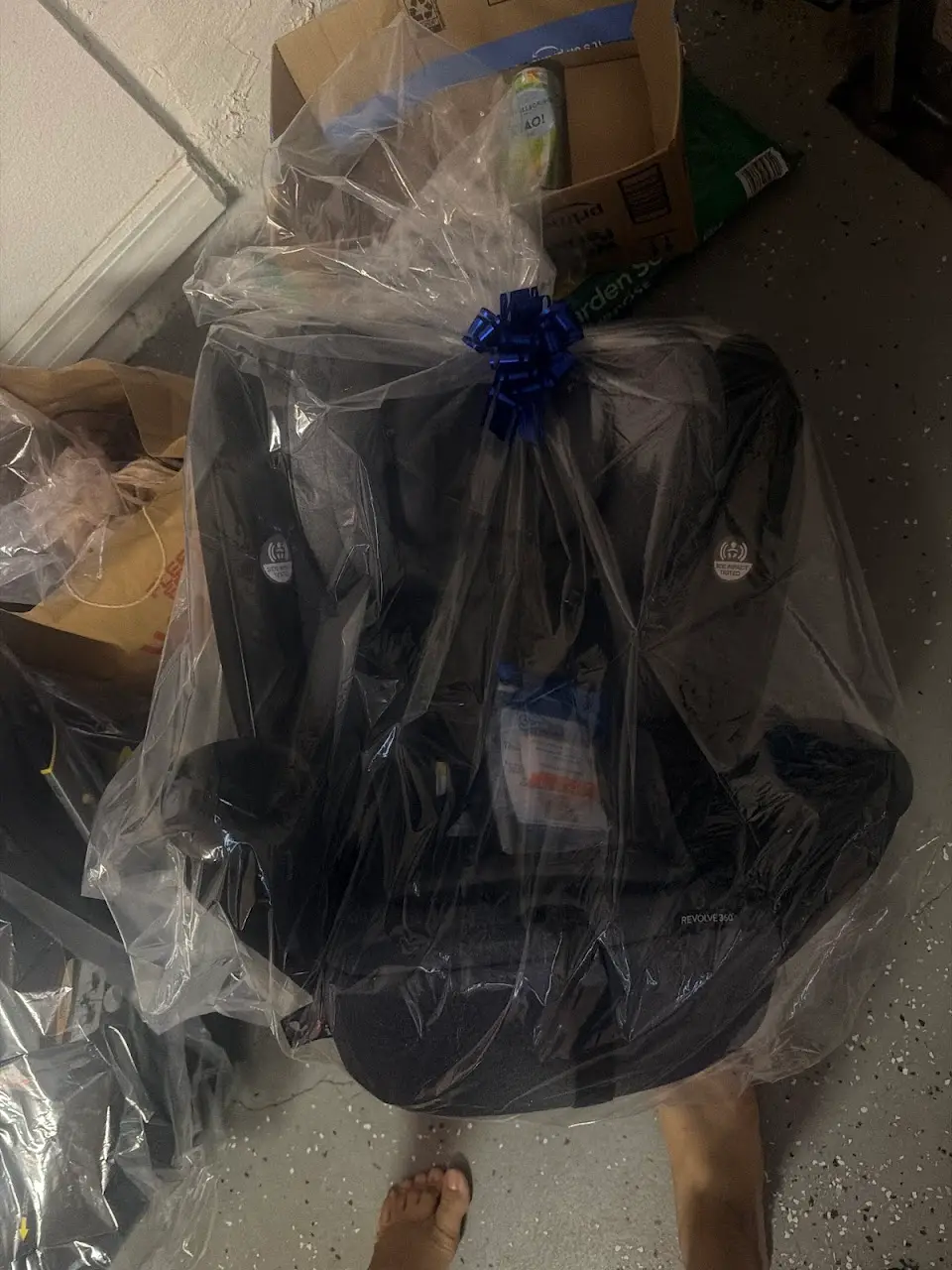 Photo from Kedar K.'s review of Squeaky Clean Kid Car Seats